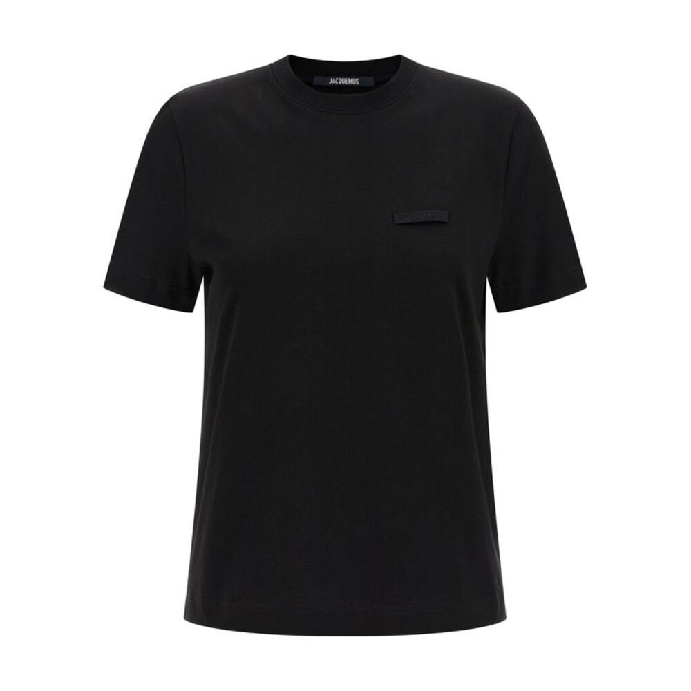 Jacquemus Black Cotton Women's T-Shirt